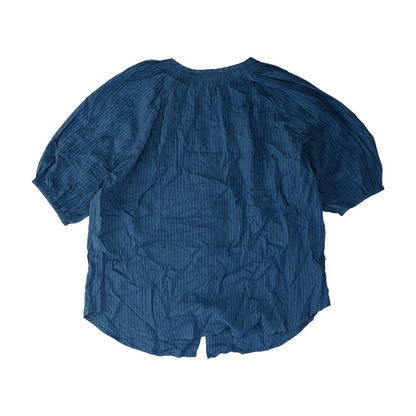 Blue Striped Blouse