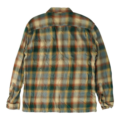 Multi Plaid Flannel Button Down