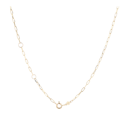 14K Yellow Gold Chain Necklace