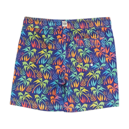 Purple Tropical Swim Bottom