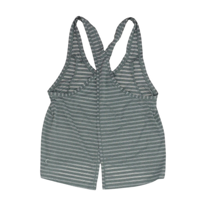 Gray Striped Active T-Shirt