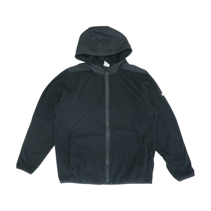 Black Solid Active Jacket