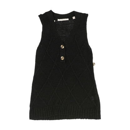 Black Solid Sweater