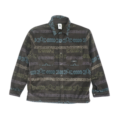 Brown Graphic Jacket