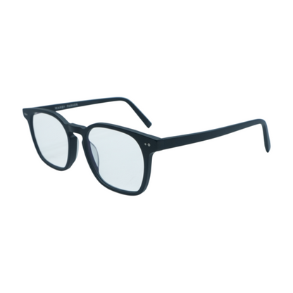 Black SANTIAGO Q 101 Square Prescription Eyewear