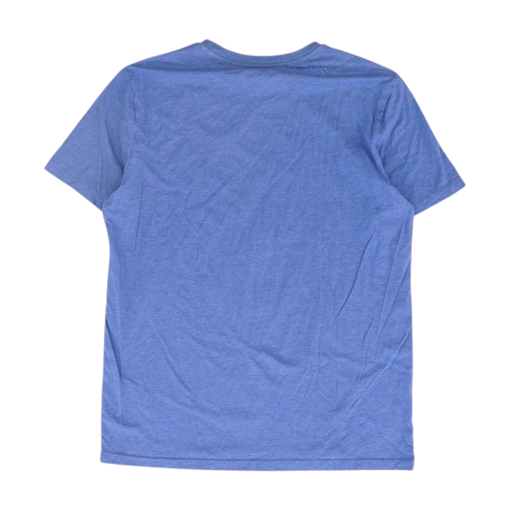 Blue Solid T-Shirt