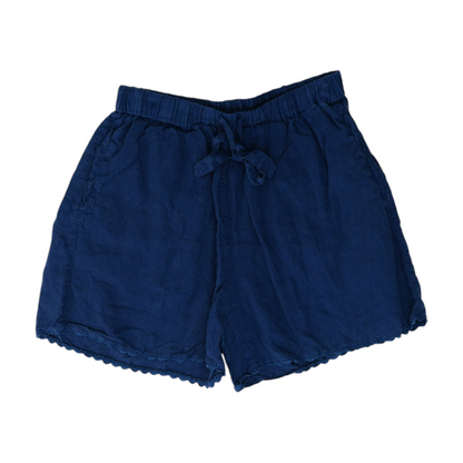 Navy Solid Chino Shorts