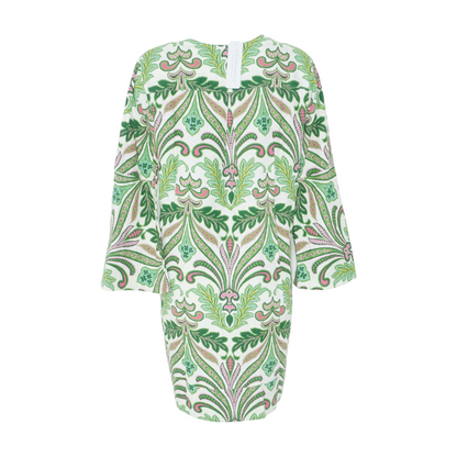 White Petite Floral Mini Dress