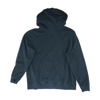 Black Solid Hoodie Pullover