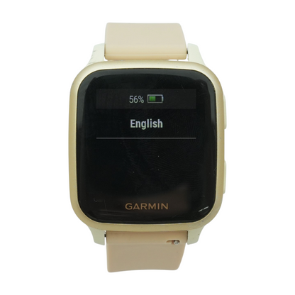 40mm Venu SQ Gold Smartwatch Pink Band S/M