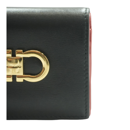 Black Gancini Compact Wallet