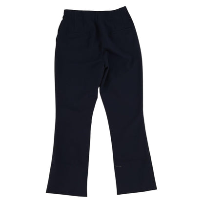 Navy Solid Dress Pants