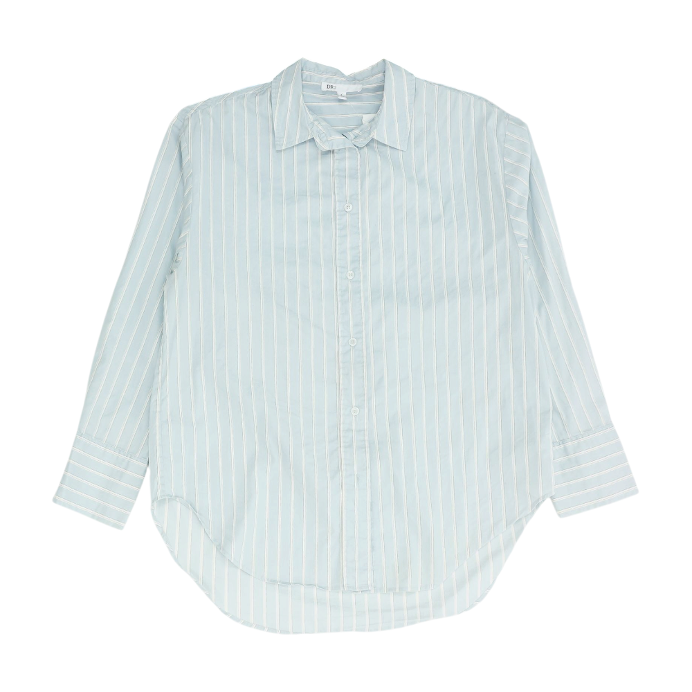 Blue Striped Button Down