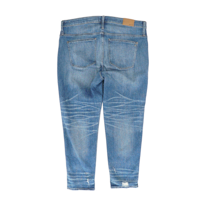 Blue Slim Straight Jeans