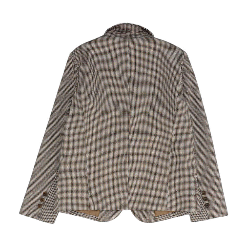 Brown Check Blazer
