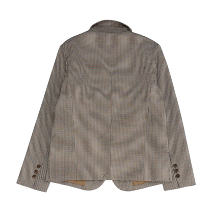 Brown Check Blazer