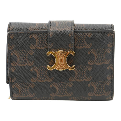Fine Strap Wallet Nino in Triomphe Canvas