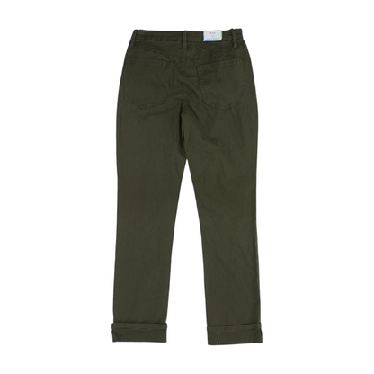 Green Slim Pants