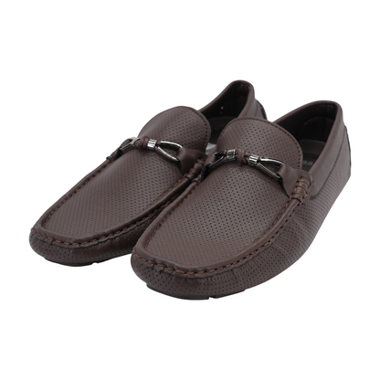 Brown Slip-On Dress Shoes