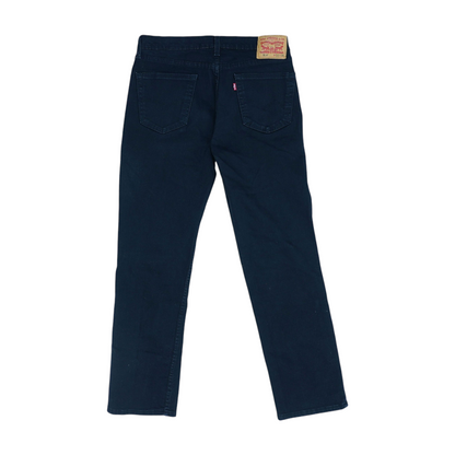 514 Black Straight Jeans
