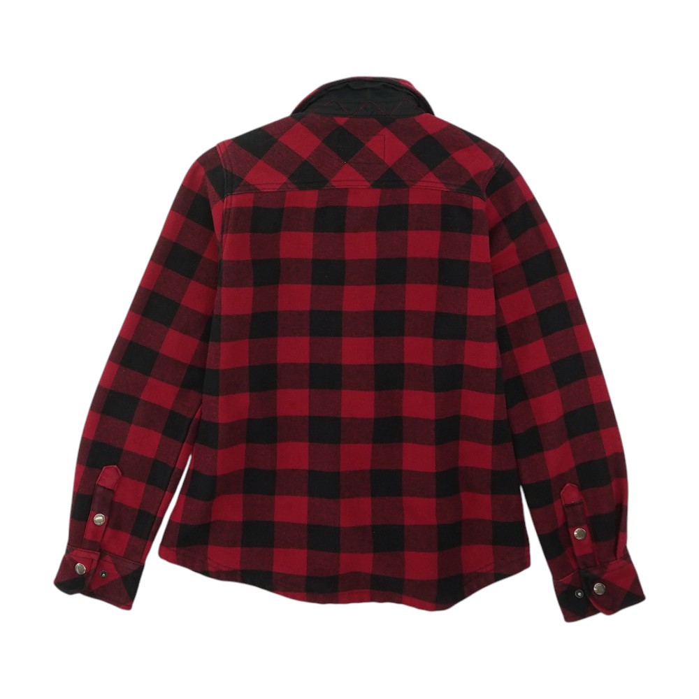 Red Check Flannel Button Down