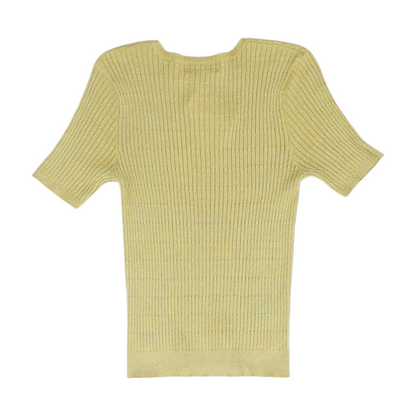Yellow Petite Pullover Sweater