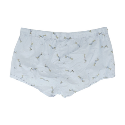 Blue Graphic Pajama Bottom