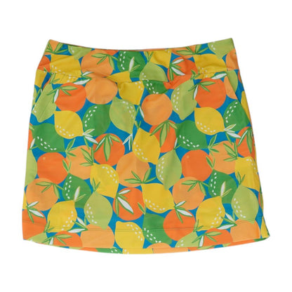 Blue Graphic Mini Skort