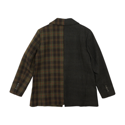Multi Plaid Blazer