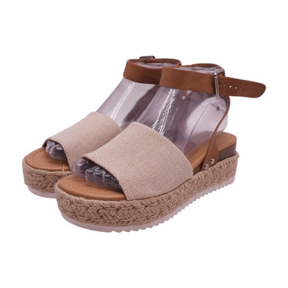 Beige Sandals