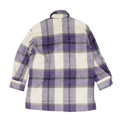 Purple Plaid Lightweight Jacket