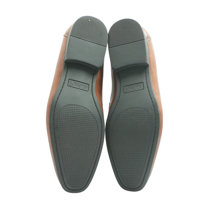 Brown Slip-On Dress Shoes