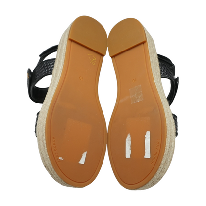 Black Flat Sandals