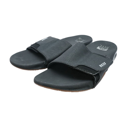 Black Casual Slide Sandals