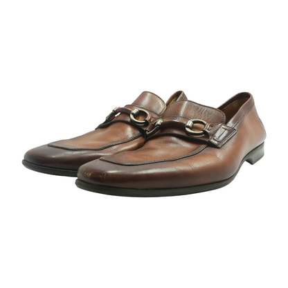 Brown Slip-On Dress Shoes