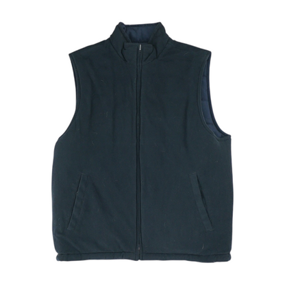 Navy Solid Active Vest