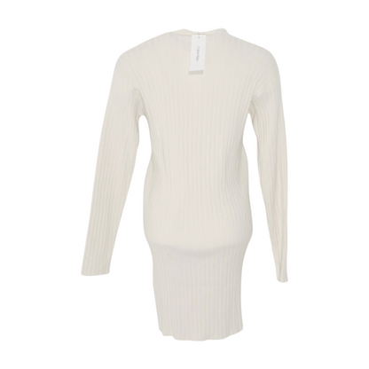 White Cardigan Sweater