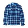 Blue Plaid Flannel Button Down