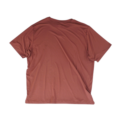 Rust Solid Active T-Shirt