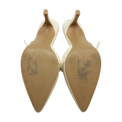 Cream Pump Heels