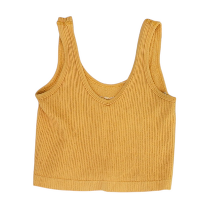 Mustard Cropped Blouse