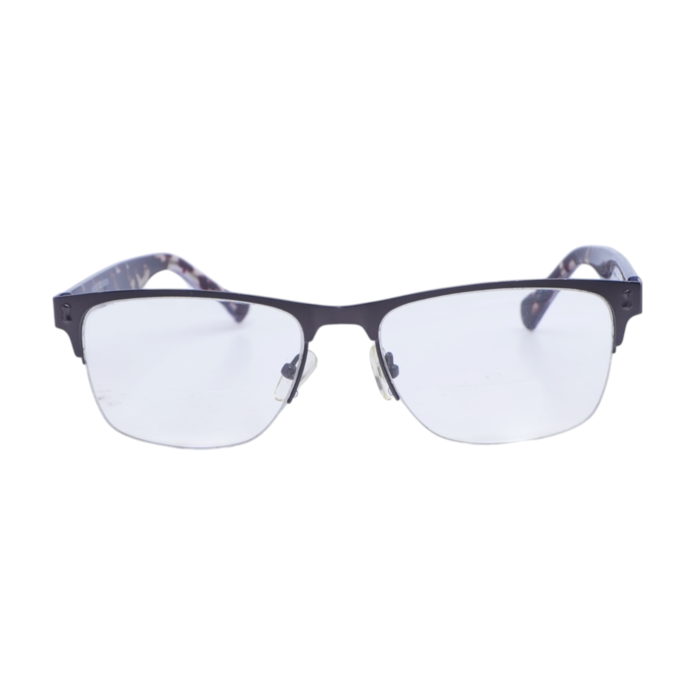Gunmetal V181 Browline Prescription Eyewear