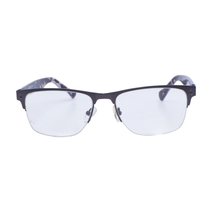 Gunmetal V181 Browline Prescription Eyewear