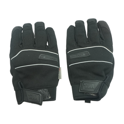 Black 100% Polyester Gloves