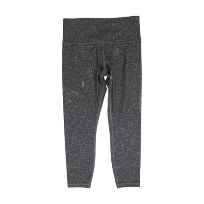 Black Animal Print Active Leggings