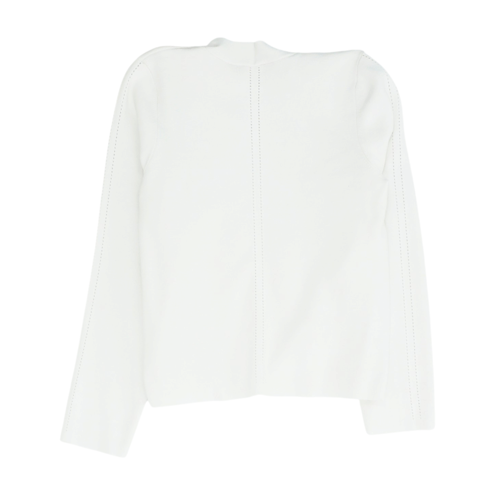 White Cardigan Sweater