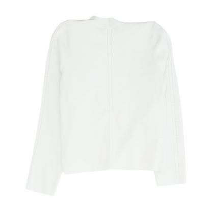 White Cardigan Sweater