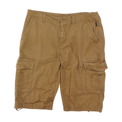 Brown 5-Pocket Shorts