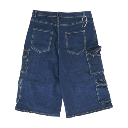 Blue Denim Shorts