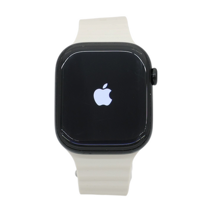 46mm Series 10 Black Smartwatch Gray Band M/L